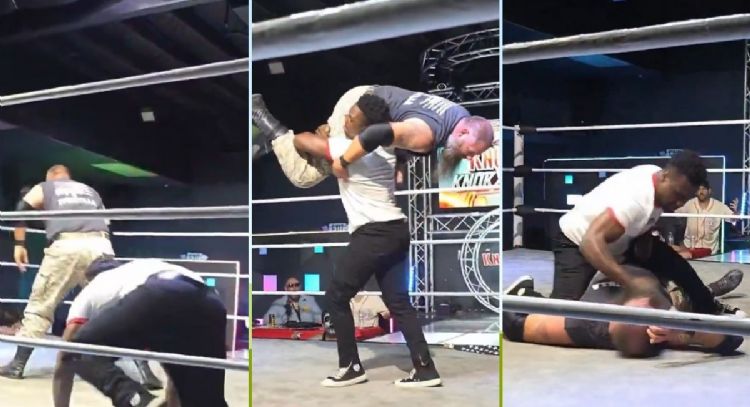 Hijo de Rampage Jackson, excampeón de la UFC, golpea a luchador hasta dejarlo inconsciente (Video)