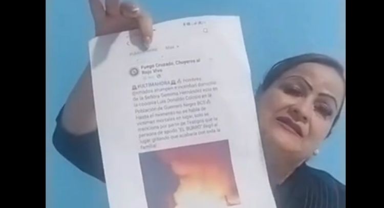 Gemima Hernández: el llamado de auxilio de una activista contra el crimen organizado (Video)