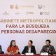 CDMX instala el Gabinete Metropolitano para la Búsqueda de Personas Desaparecidas