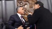 Foto ilustrativa de la nota titulada: Luisa Alcalde condena agresión a Noroña y ve en Alito Moreno “lo peor de la política”