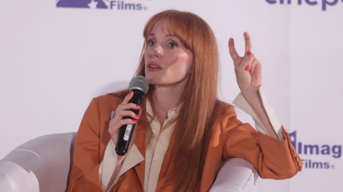 Jessica Chastain expresa su admiración por Claudia Sheinbaum: “Me inspira” (Video)