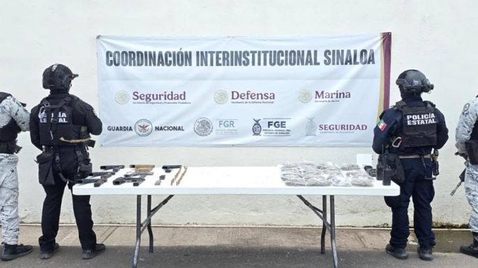 Aseguran armas y drogas tras disturbio en penal de Culiacán