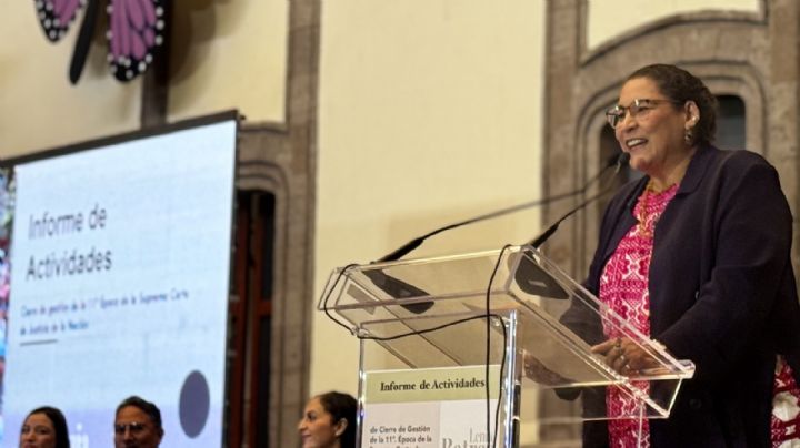 “Enterramos a este ominoso Poder Judicial”, dice la ministra Lenia Batres en su informe