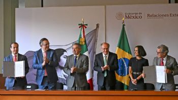 México y Brasil estrechan alianza en medio de tensiones comerciales con EU
