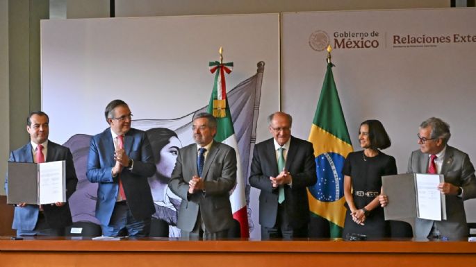 México y Brasil estrechan alianza en medio de tensiones comerciales con EU