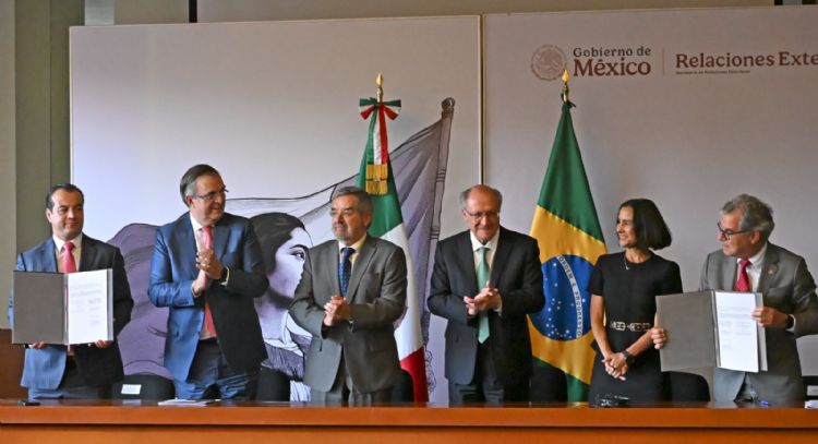 México y Brasil estrechan alianza en medio de tensiones comerciales con EU
