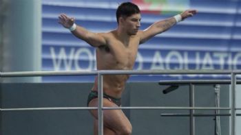 Con el salto de mayor dificultad, Randal Willars gana medalla de bronce para México