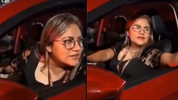 Funcionaria de Veracruz separada de su cargo luego de insultar a un oficial de tránsito (VIDEO)