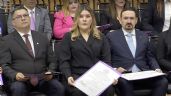 Foto ilustrativa de la nota titulada: INE da constancia a magistrada promovida en acordeones entregados por el gobierno de Nuevo León
