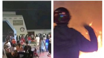 Queman garita de Sedena en Cozumel; acusan a militar de violar a niña que vendía chicharrones (Video