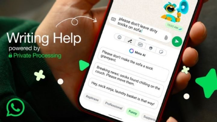 La IA de WhatsApp ayudará a ajustar el tono de un mensaje antes de enviarlo