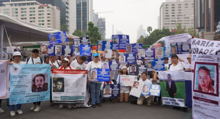 Denuncian falta de voluntad política para buscar a los desaparecidos en México