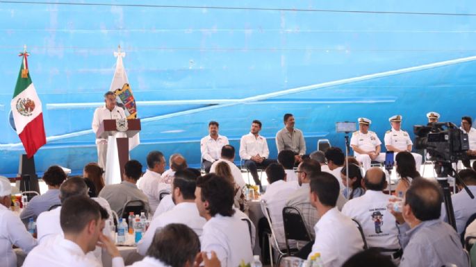 Inicia operaciones el Puerto del Norte; Tamaulipas se convierte en la nueva frontera marítima de México: Américo