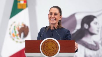 Reconoce presidenta trabajo de Américo para construir el Puerto del Norte
