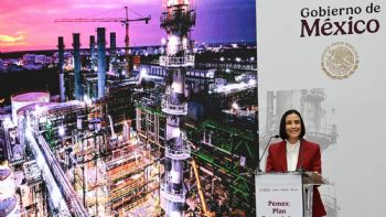El banco español BBVA da espaldarazo a Sheinbaum para el regreso del fracking a Pemex