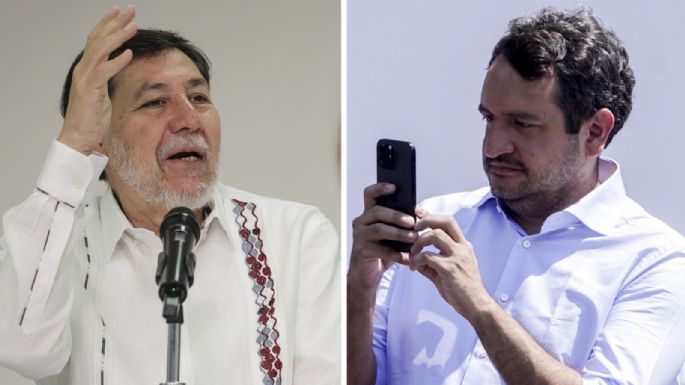 “No sé si la escribió él”: Noroña dice que la carta de Andy es “malísima”