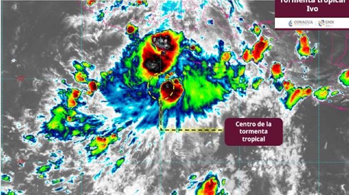Se forma tormenta tropical Ivo en el Pacífico; se ubica a 310 kilómetros de Acapulco