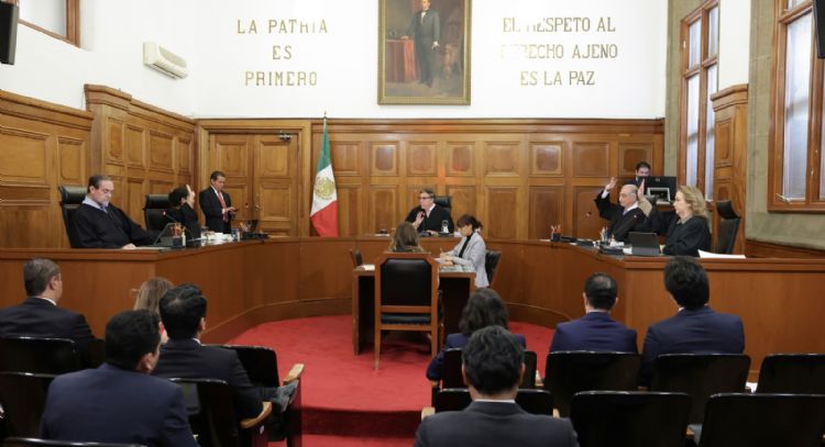 Javier Laynez celebra la última sesión en la historia de la segunda sala de la Corte