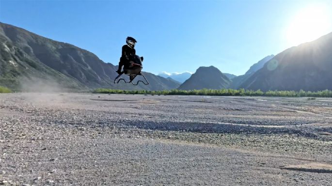 La Volonaut Airbike: la motocicleta voladora que trae Star Wars a la realidad (Video)