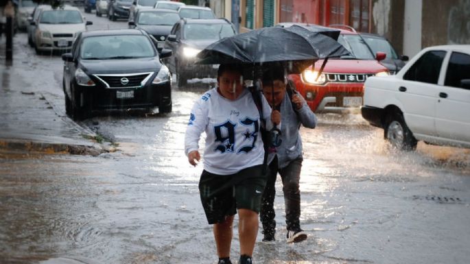 Lluvias fuertes e intensas con granizo impactarán del viernes al lunes a los siguientes estados