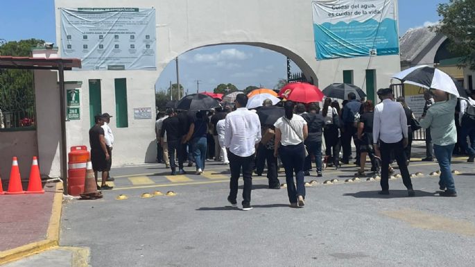 Despiden con estricta seguridad a delegado de la FGR asesinado en Reynosa