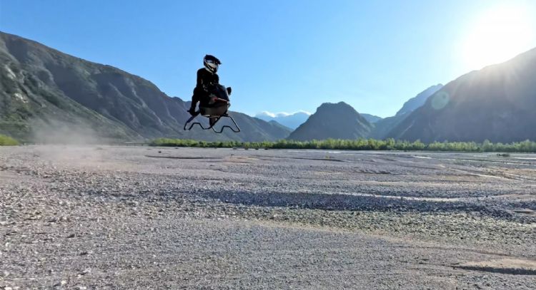 La Volonaut Airbike: la motocicleta voladora que trae Star Wars a la realidad (Video)