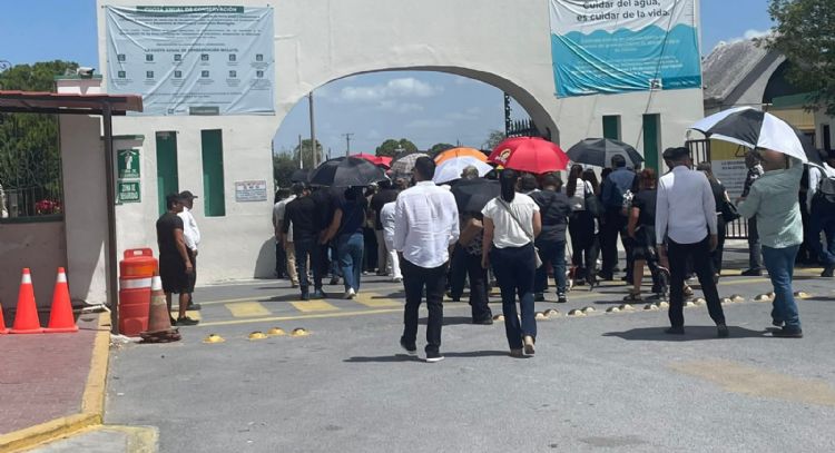 Despiden con estricta seguridad a delegado de la FGR asesinado en Reynosa