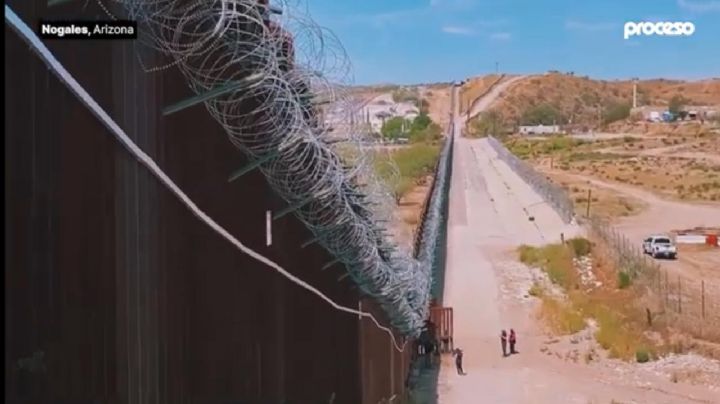 En Nogales, Arizona, un muro reconstruido para disuadir migrantes (Video)