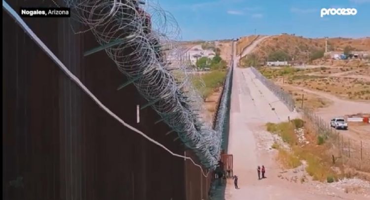 En Nogales, Arizona, un muro reconstruido para disuadir migrantes (Video)