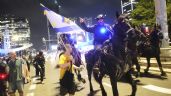 Foto ilustrativa de la nota titulada: Decenas de miles de personas protestan en Tel Aviv contra plan para ocupar la ciudad de Gaza