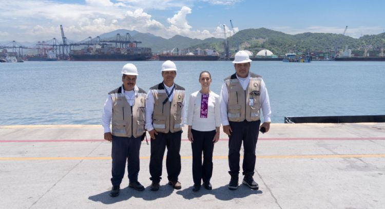 Obra portuaria de Manzanillo garantizará conservación ambiental: Sheinbaum