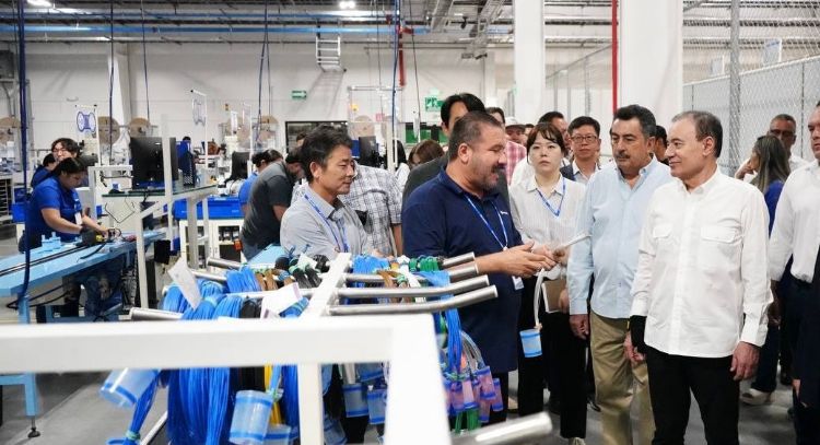 Gobernador Durazo atrae proyectos de inversión tecnológica sustentable alianza empresas extranjeras