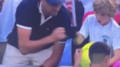 Foto ilustrativa de la nota titulada: Empresario arrebata a un niño la gorra que le regaló el tenista Kamil Majchrzak en el US Open (Video)