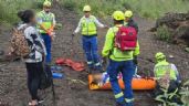Foto ilustrativa de la nota titulada: Rescatan a hombre que cayó al interior del cráter del volcán Xitle, ubicado en la alcaldía Tlalpan