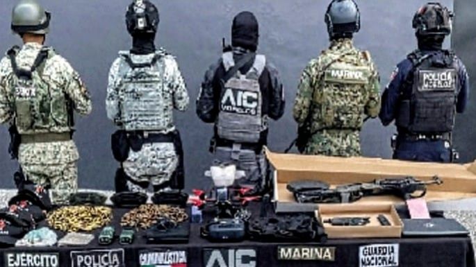 Autoridades detectan por primera vez dron modificado para transportar explosivos en Morelos