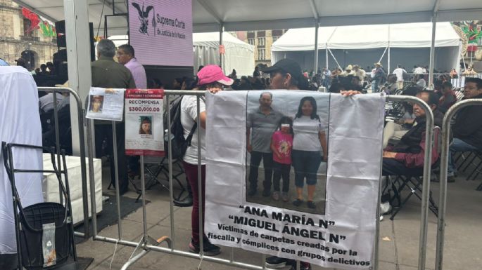 Desde el Zócalo, madres buscadoras piden reunión con Hugo Aguilar, próximo presidente de la Corte