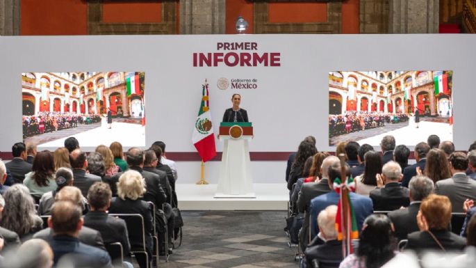 Primer informe de Sheinbaum asegura que México está construyendo un "Estado social"