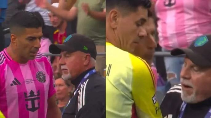 Luis Suárez escupe a personal de staff del Seattle Sounders tras perder la final de la Leagues Cup