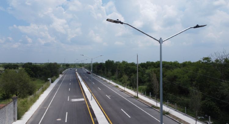 Impulsa Gobierno de Américo Villarreal desarrollo urbano con nuevas luminarias en Tamaulipas