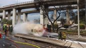 Foto ilustrativa de la nota titulada: Volcadura de pipa fue por velocidad, no por baches ni fallas mecánicas: Fiscalía de la CDMX