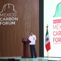 Inaugura Américo la 5ª edición del México Carbon Forum en Tampico