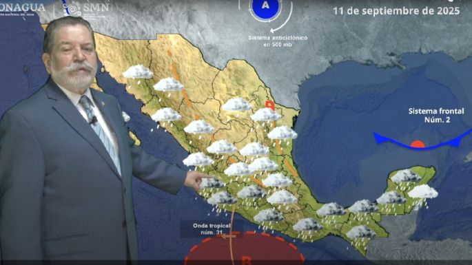 Ciclón tropical Mario amenaza en el Pacífico; alerta en 11 estados por lluvias intensas este jueves