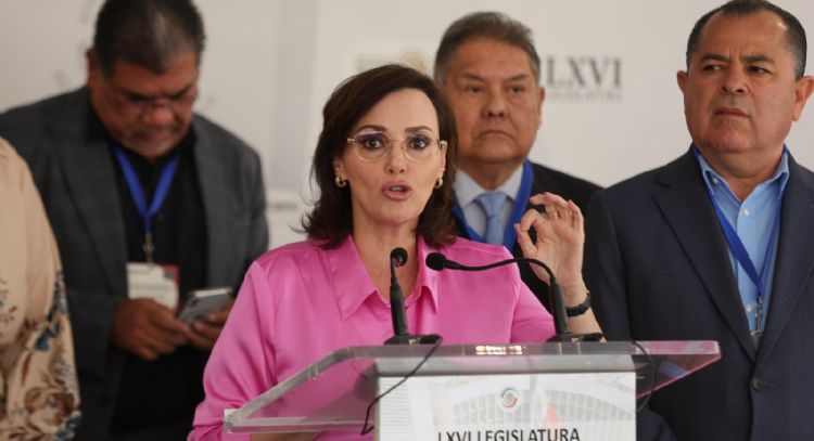 Lilly Téllez exige paz en Sinaloa y fin al “narcopacto”