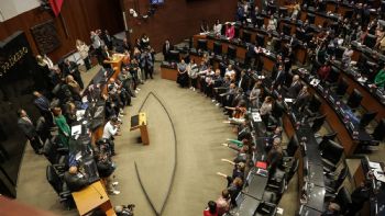 Rinden protesta integrantes del Consejo Nacional Ciudadano del Sistema Nacional de Búsqueda
