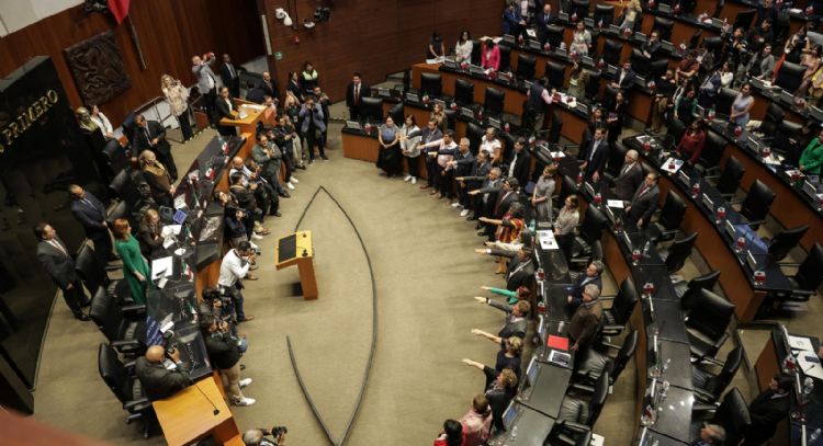 Rinden protesta integrantes del Consejo Nacional Ciudadano del Sistema Nacional de Búsqueda