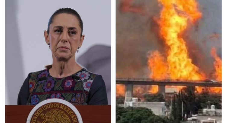 Sheinbaum ofrece apoyo a familiares de víctimas de la explosión de pipa en Iztapalapa