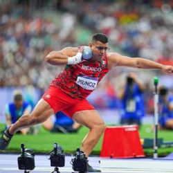 Uziel Muñoz gana histórica plata mundial en lanzamiento de bala