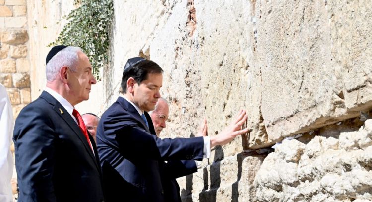 Hamás tacha de “provocación a los musulmanes” la visita de Marco Rubio al Muro de las Lamentaciones