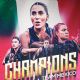 Equipos femenil y varonil de flag football se coronan en el Campeonato Continental