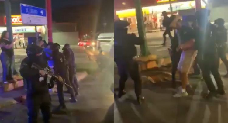 Policías golpean a activistas en protesta por maltrato animal en pleno Grito de Independencia